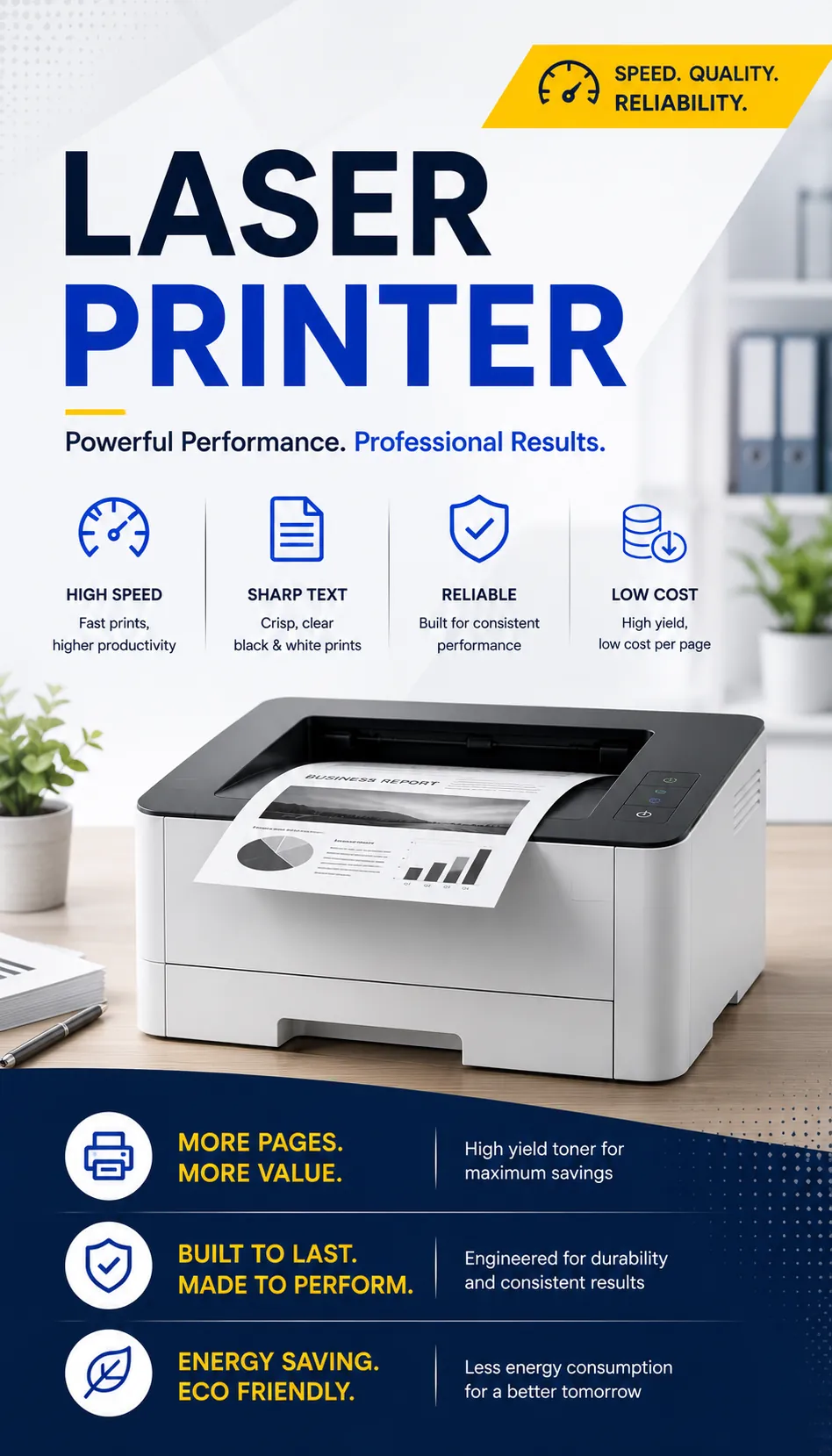 High-Speed Laser Printers for Office and Business - SmartPrintGuide